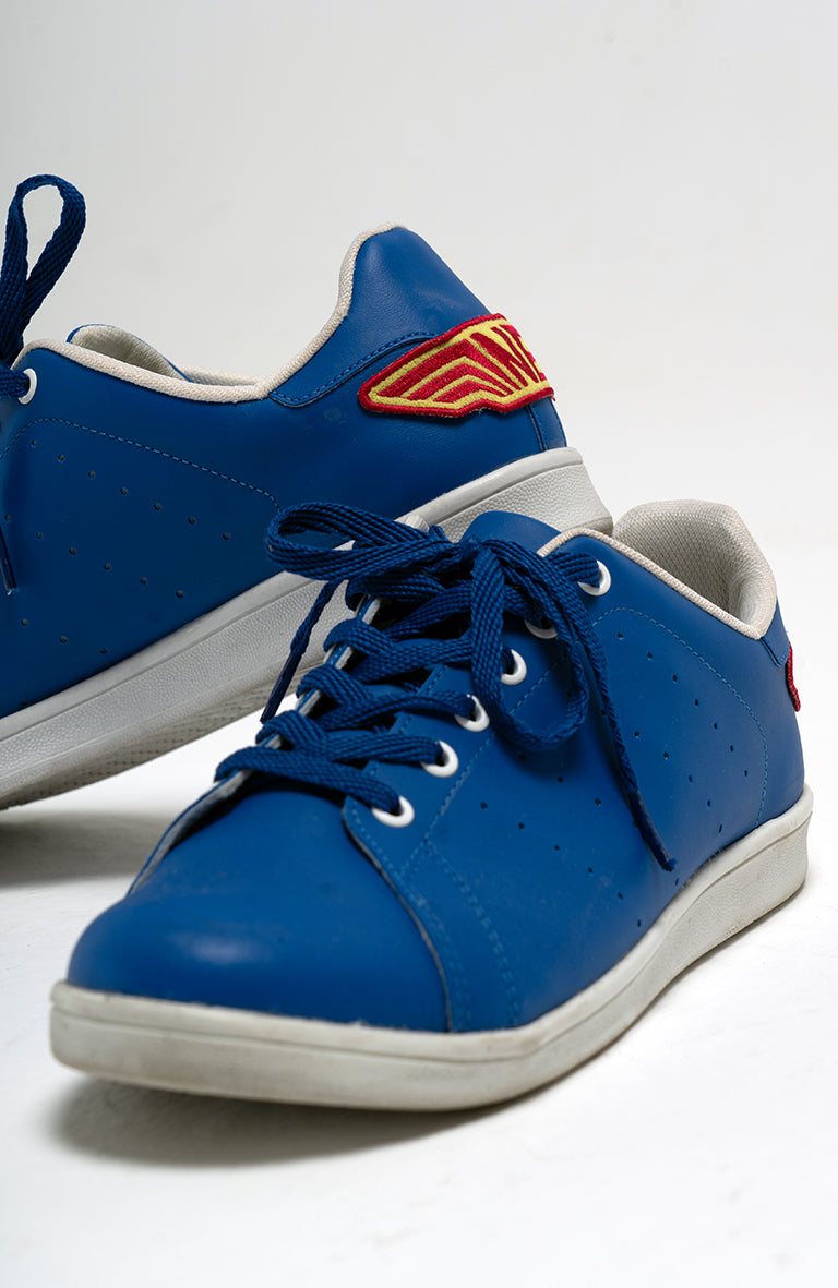 logo detaylı, mavi, ayakkabı